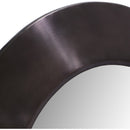 Meridian Sphere Black Iron Mirror IMAGE 6