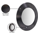 Meridian Sphere Black Iron Mirror IMAGE 8