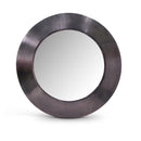 Meridian Sphere Black Iron Mirror IMAGE 1
