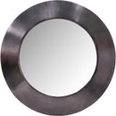 Meridian Sphere Black Iron Mirror IMAGE 3