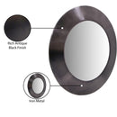 Meridian Sphere Black Iron Mirror IMAGE 8