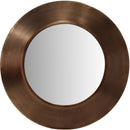 Meridian Sphere Brown Iron Mirror IMAGE 3