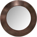 Meridian Sphere Brown Iron Mirror IMAGE 3