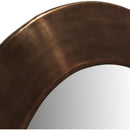 Meridian Sphere Brown Iron Mirror IMAGE 6