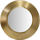 Meridian Sphere Gold Iron Mirror IMAGE 3