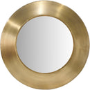 Meridian Sphere Gold Iron Mirror IMAGE 3