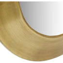Meridian Sphere Gold Iron Mirror IMAGE 5
