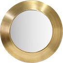 Meridian Sphere Gold Iron Mirror IMAGE 3