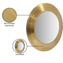 Meridian Sphere Gold Iron Mirror IMAGE 8