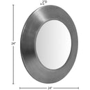 Meridian Sphere Silver Iron Mirror IMAGE 7