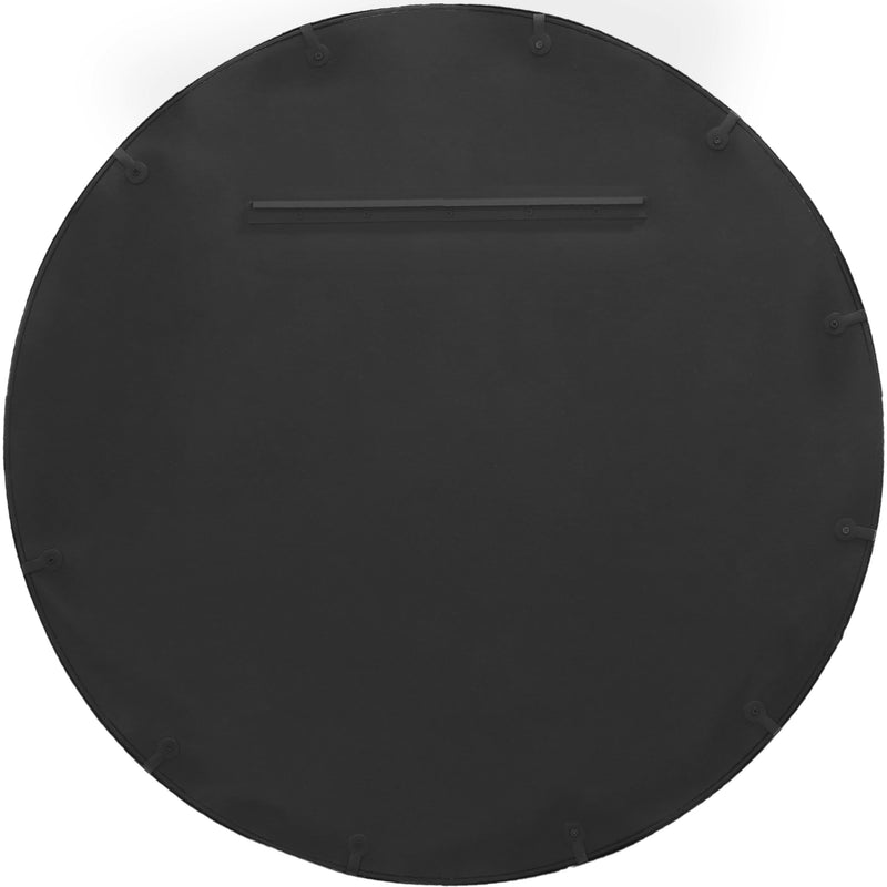 Meridian Sphere Silver Iron Mirror IMAGE 4