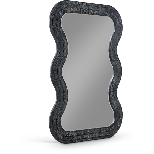 Meridian Bellagio Black Oak Veneer Mirror IMAGE 1