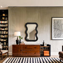 Meridian Bellagio Black Oak Veneer Mirror IMAGE 2