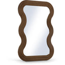 Meridian Bellagio Brown Oak Veneer Mirror IMAGE 1