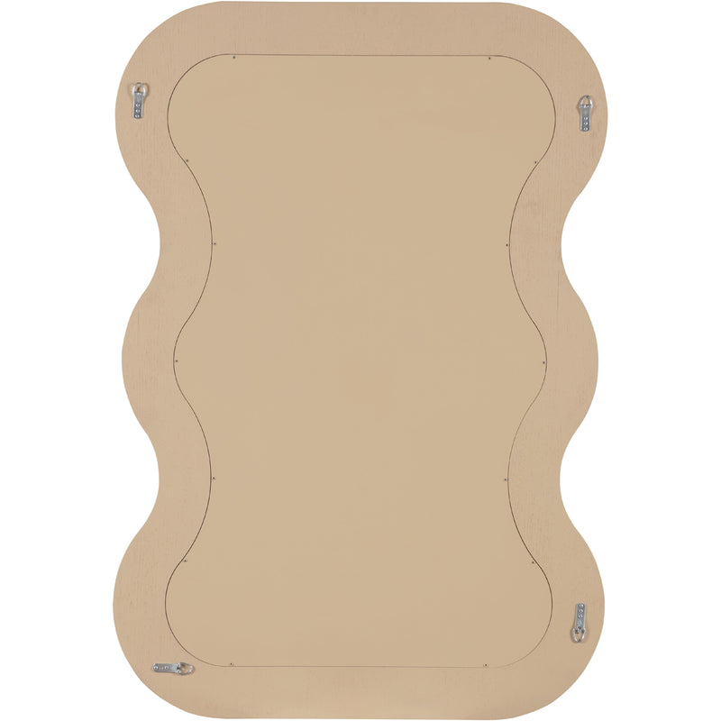 Meridian Bellagio Natural Oak Veneer Mirror IMAGE 5