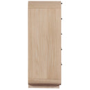 Meridian Windsor Natural Rubberwood Chest IMAGE 4