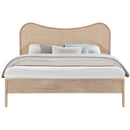 Meridian Windsor Natural Rubberwood Full Bed (3 Boxes) IMAGE 3