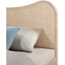 Meridian Windsor Natural Rubberwood Full Bed (3 Boxes) IMAGE 7