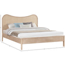 Meridian Windsor Natural Rubberwood King Bed (3 Boxes) IMAGE 10