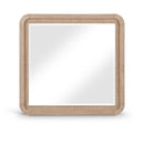 Meridian Windsor Natural Rubberwood Mirror IMAGE 1