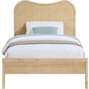 Meridian Windsor Natural Rubberwood Twin Bed (3 Boxes) IMAGE 3