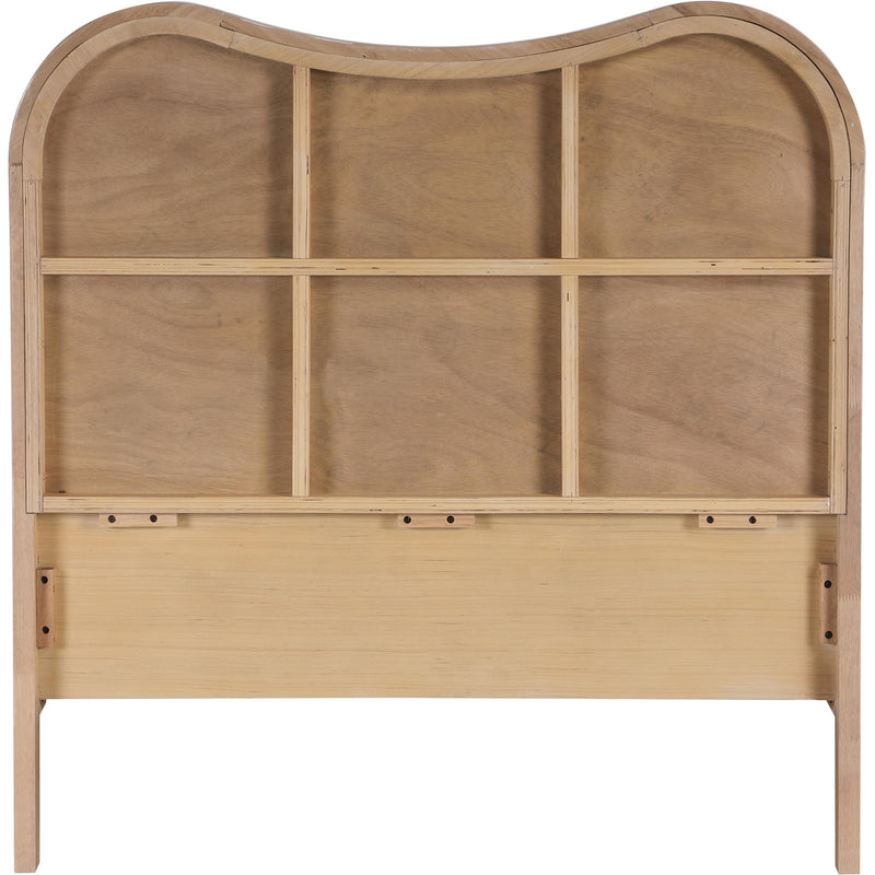 Meridian Windsor Natural Rubberwood Twin Bed (3 Boxes) IMAGE 5