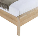 Meridian Windsor Natural Rubberwood Twin Bed (3 Boxes) IMAGE 6