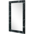  Meridian Pavia Green Genuine Marble Frame Mirror IMAGE 4