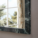  Meridian Pavia Green Genuine Marble Frame Mirror IMAGE 6