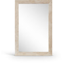 Meridian Pavia Natural Genuine Travertine Frame Mirror IMAGE 1