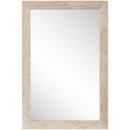  Meridian Pavia Natural Genuine Travertine Frame Mirror IMAGE 3