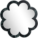  Meridian Vicenza Green Genuine Marble Frame Mirror IMAGE 3