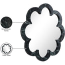  Meridian Vicenza Green Genuine Marble Frame Mirror IMAGE 8