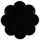  Meridian Vicenza White Genuine Marble Frame Mirror IMAGE 5