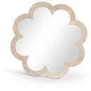  Meridian Vicenza Natural Genuine Travertine Frame Mirror IMAGE 1