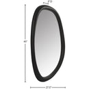 Meridian Holland Black Polyresin Mirror IMAGE 6