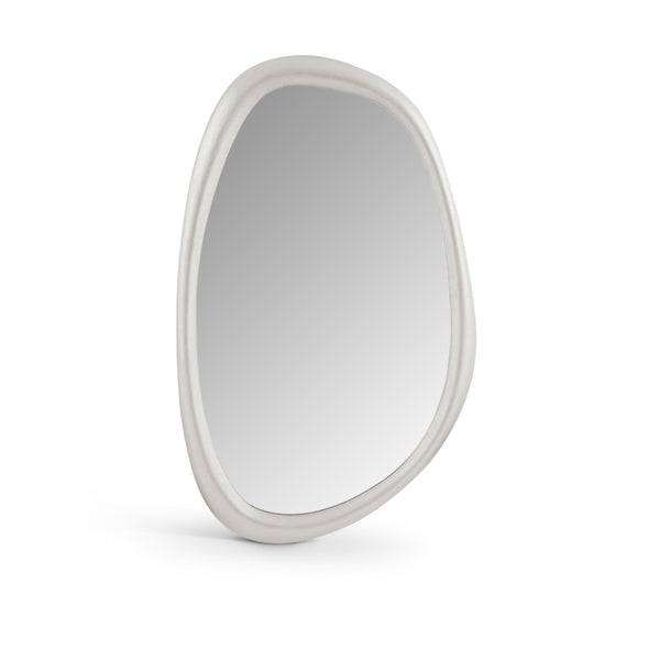 Meridian Holland White Polyresin Mirror IMAGE 1