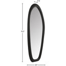 Meridian Holland Black Polyresin Mirror IMAGE 6
