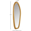 Meridian Holland Brass Polyresin Mirror IMAGE 6