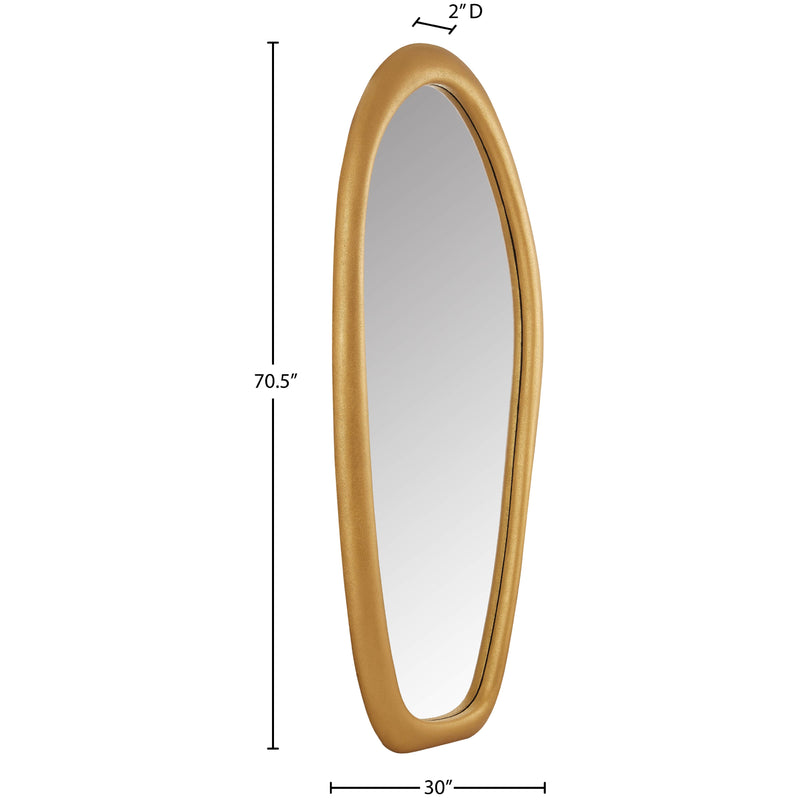 Meridian Holland Brass Polyresin Mirror IMAGE 6
