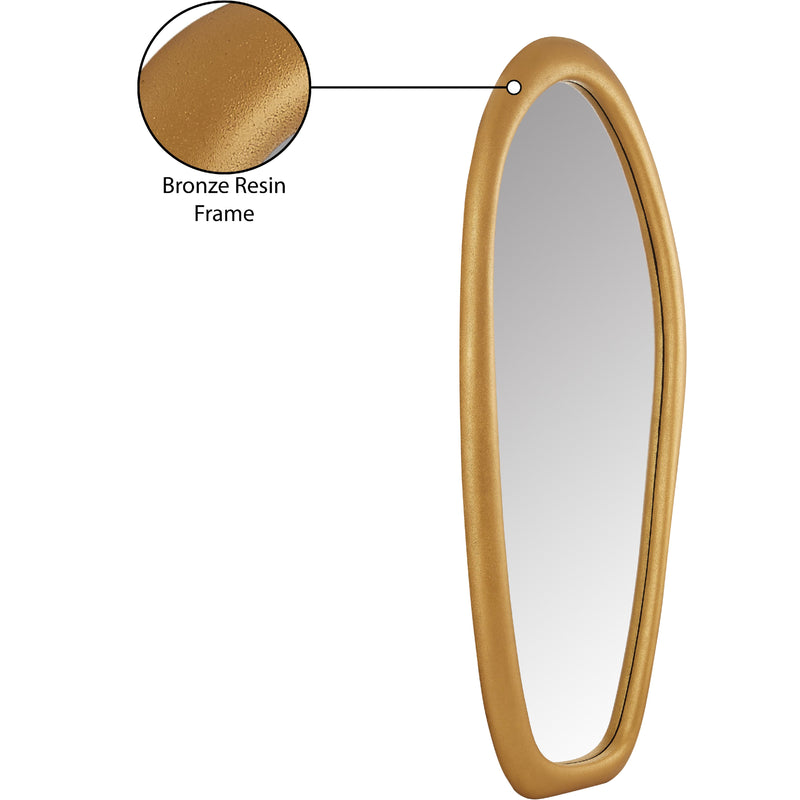 Meridian Holland Brass Polyresin Mirror IMAGE 7