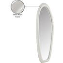 Meridian Holland White Polyresin Mirror IMAGE 7