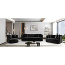 Meridian Alder Black Velvet Chair IMAGE 14