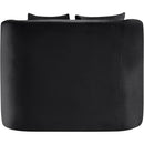 Meridian Alder Black Velvet Chair IMAGE 5