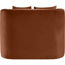 Meridian Alder Cognac Velvet Chair IMAGE 5