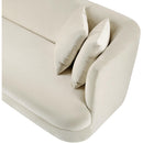 Meridian Alder Cream Velvet Chair IMAGE 11