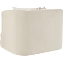Meridian Alder Cream Velvet Chair IMAGE 6