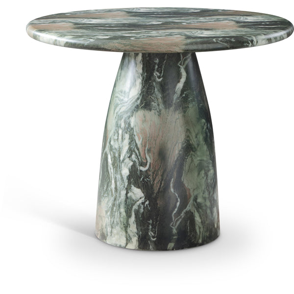 Meridian Cosenza Green 36" Marble Finish Concrete Dining Table IMAGE 1