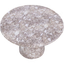 Meridian Cosenza Brown 48.5" Marble Finish Concrete Dining Table IMAGE 5