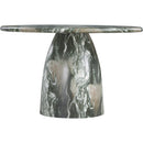 Meridian Cosenza Green 48.5" Marble Finish Concrete Dining Table IMAGE 4
